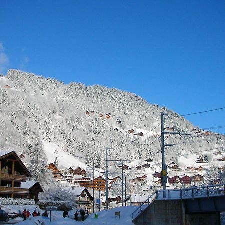Hostel Backpacker Le Petit Baroudeur Champéry Exteriér fotografie