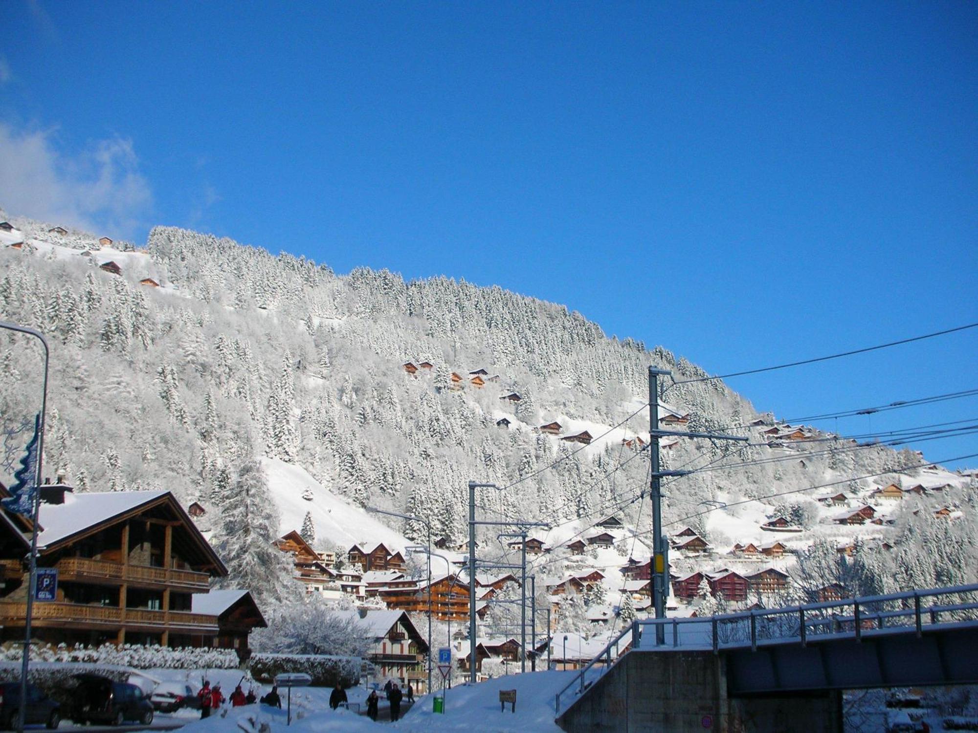 Hostel Backpacker Le Petit Baroudeur Champéry Exteriér fotografie